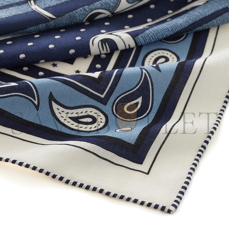 HERMES MORS A JOUETS BANDANA SHAWL 140 H244354S (135*136cm) HERMES MORS A JOUETS BANDANA SHAWL 140 H244354S (135*136cm)